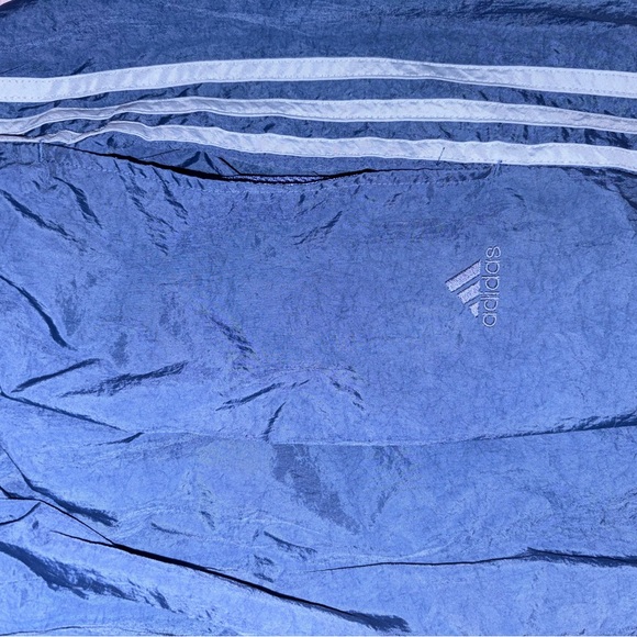Adidas Blue workout/wind pants - Picture 1 of 3